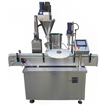 Automatic Bottle Filler Nozzle Linear Capping Machine